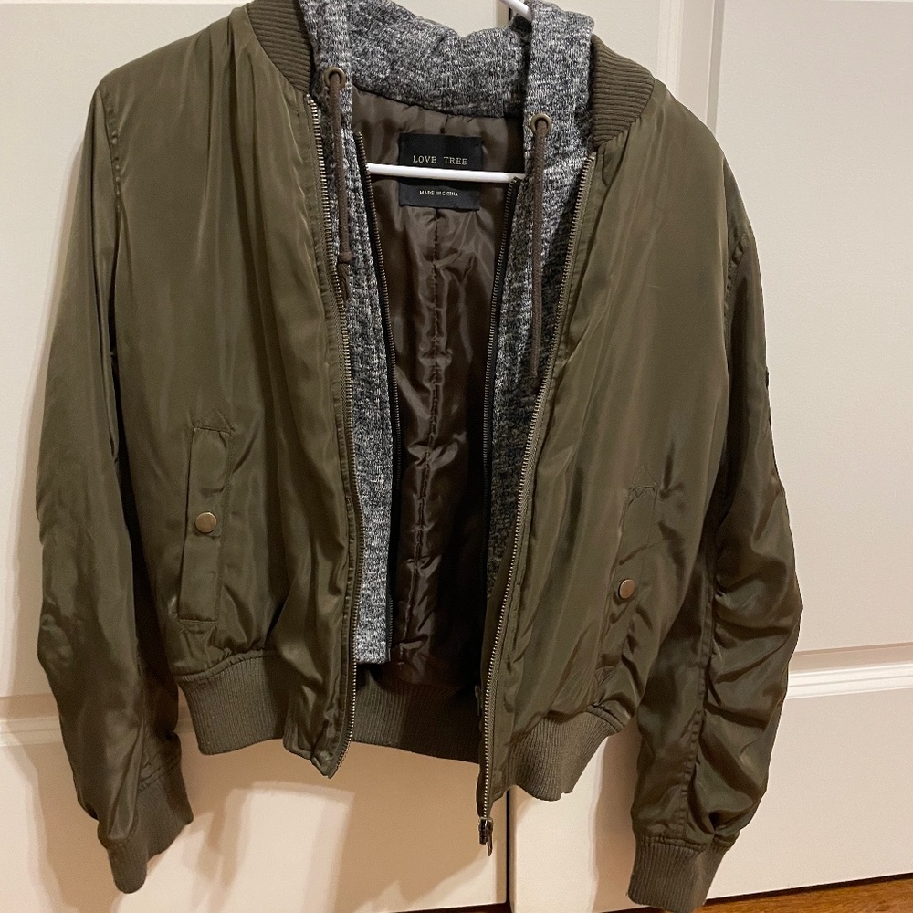 Love Tree bomber jacket